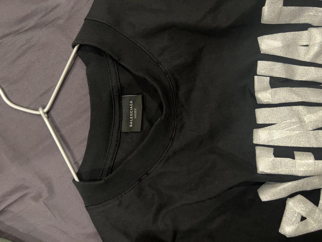 24AW【New】BALENCIAGA New Tape Type Logo T-shirt