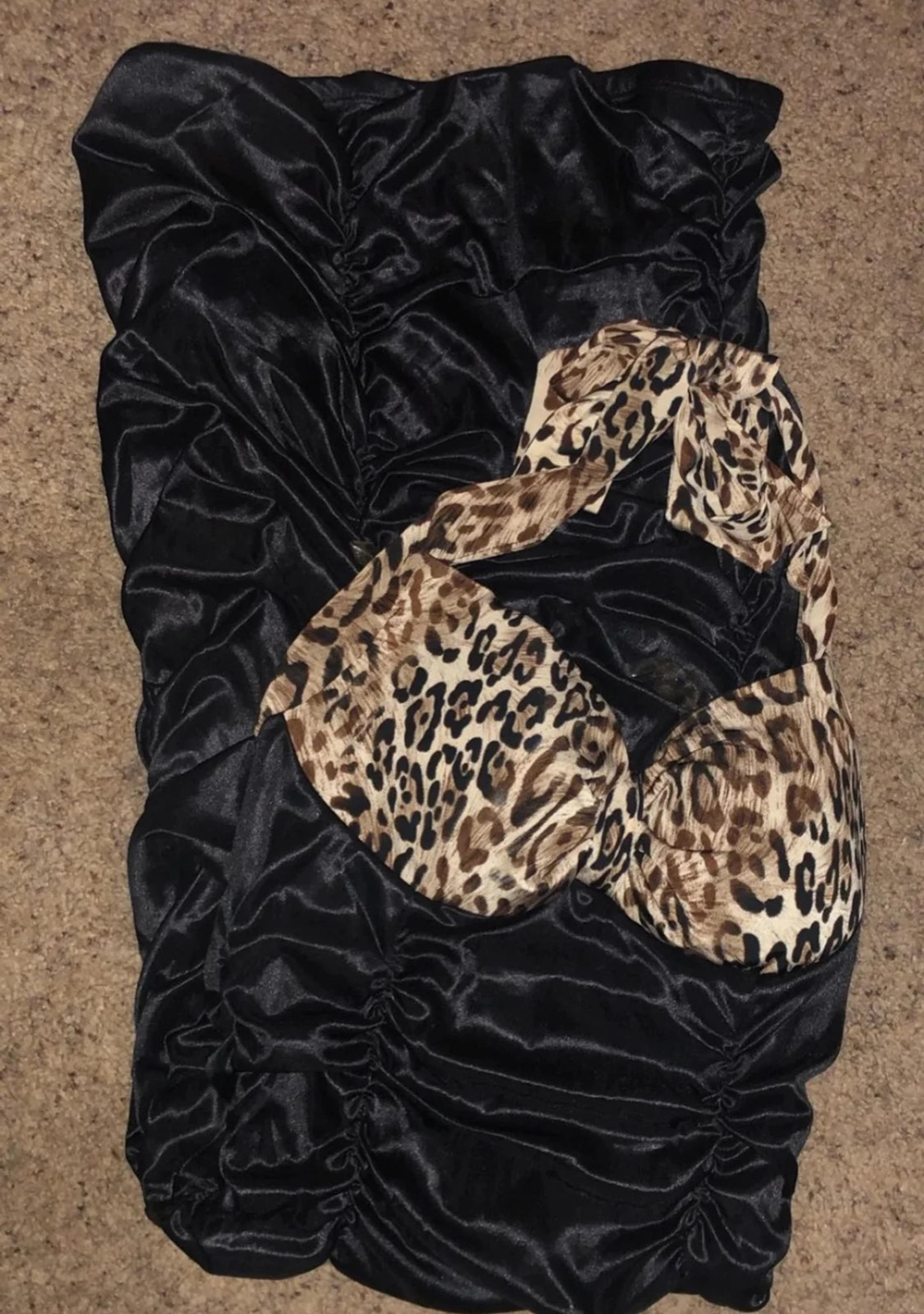 Cheetah print dress