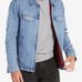Men's Levi Strauss Harrington Denim Jean Trucker Jacket SMALL Vintage Wash