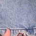 Men's Levi Strauss Harrington Denim Jean Trucker Jacket SMALL Vintage Wash