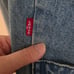 Men's Levi Strauss Harrington Denim Jean Trucker Jacket SMALL Vintage Wash