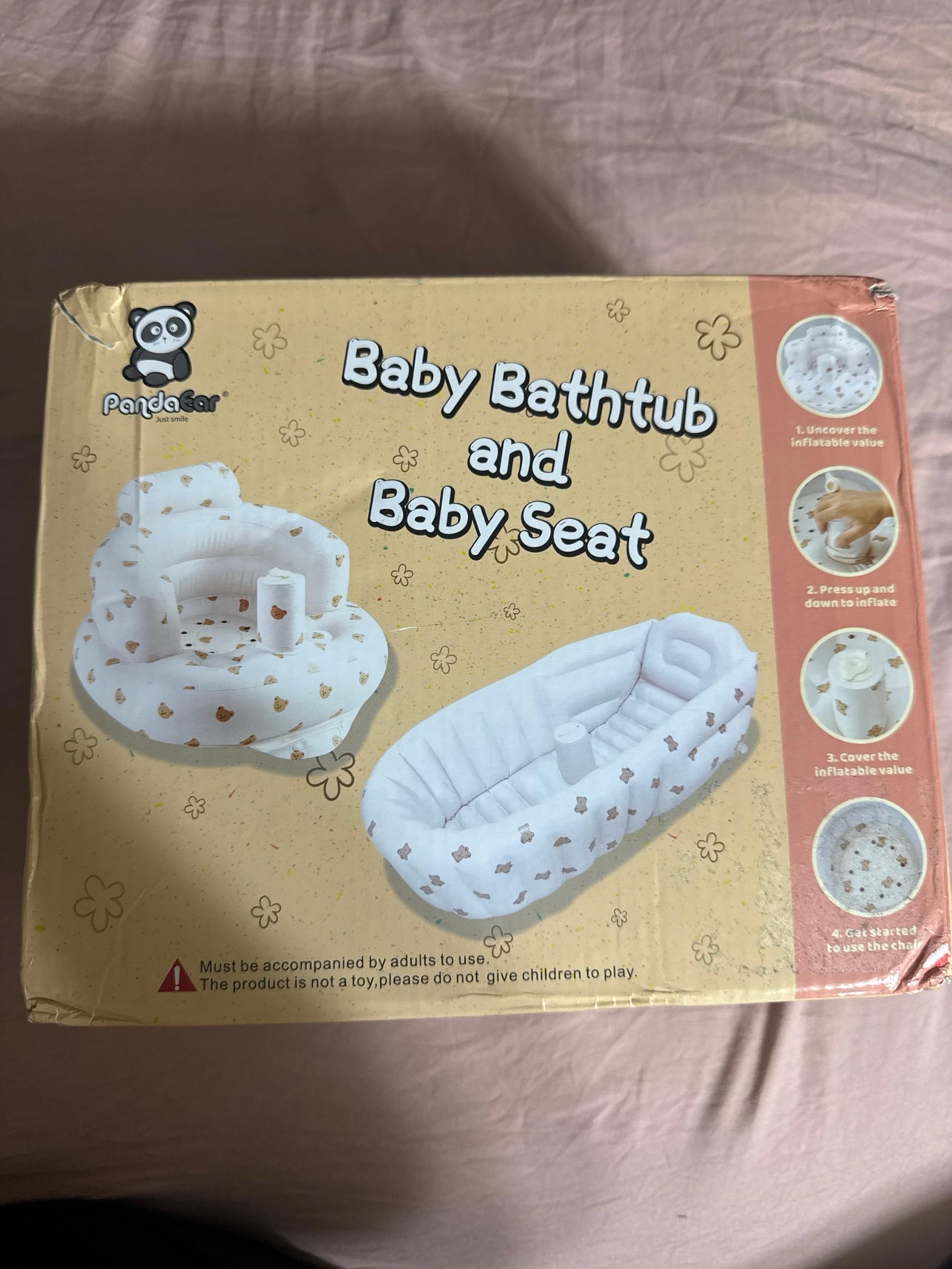 Baby Bathtub and Baby Seat
