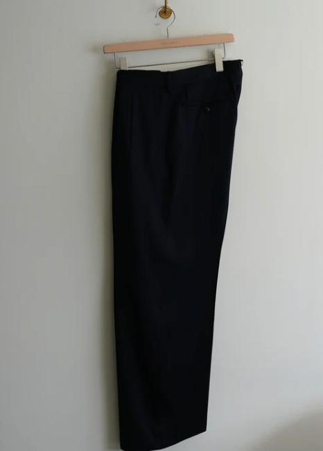 COLLIER NICENESS FINE WOOL FLYING TROUSER