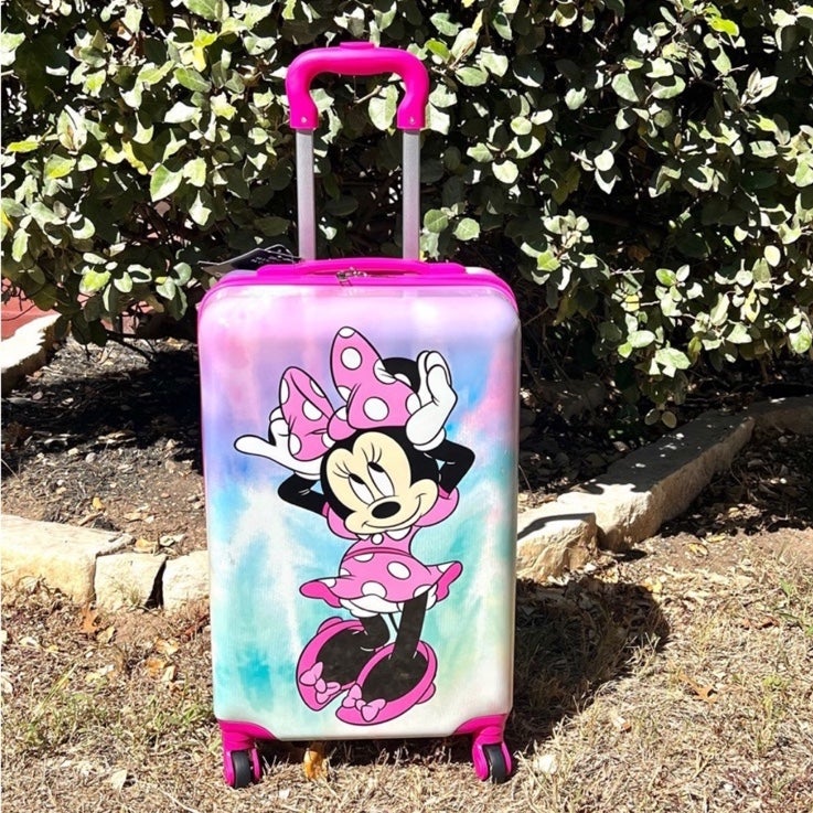 minnie mouse luggage