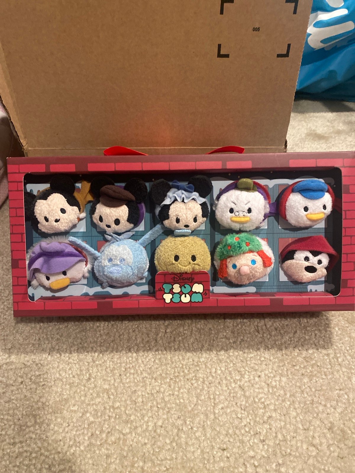 mickey's christmas carol stuffed animals