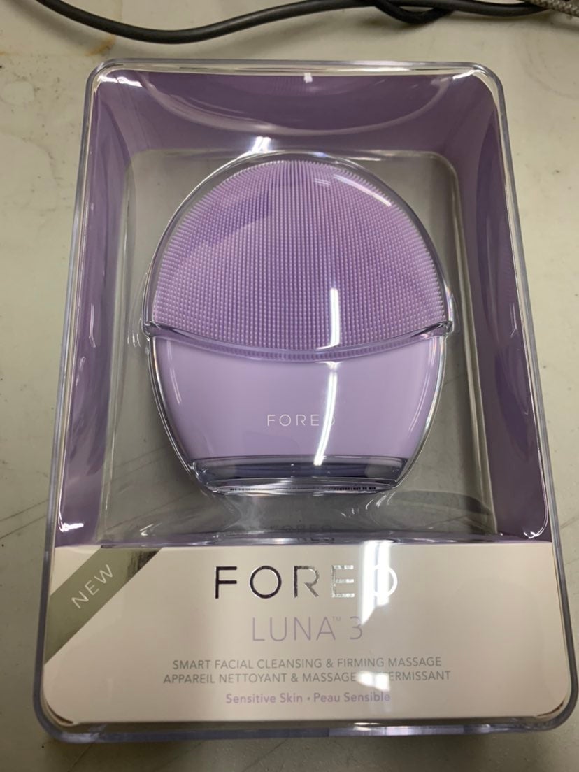 foreo luna 3 face rub (purple)