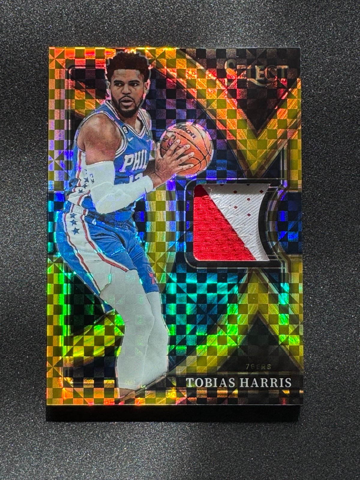 2023 Panini Select Gold Selective Swatches Tobias Harris /10