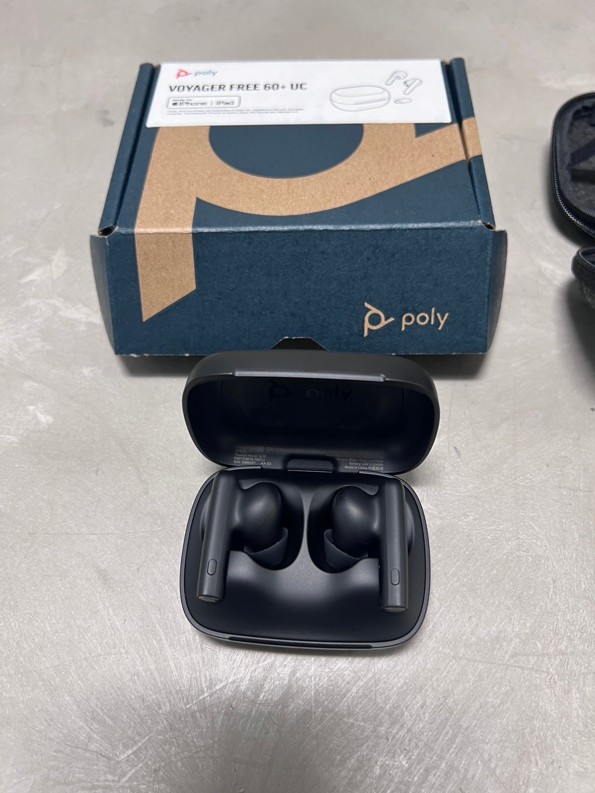Poly Voyager free 60+ UC wireless earbuds