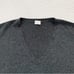 Poetry Cashmere V-Neck Sweater, Charcoal