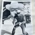 17 vintage pictures in binder