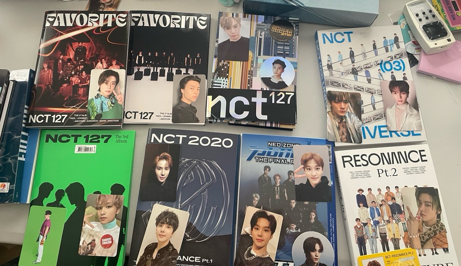 NCT albums