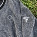 Oversized ashworth fleece sweater vneck