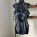 La Blanca Island Goddess Twist Keyhole Front One Piece Swimsuit in black size 16