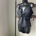 La Blanca Island Goddess Twist Keyhole Front One Piece Swimsuit in black size 16