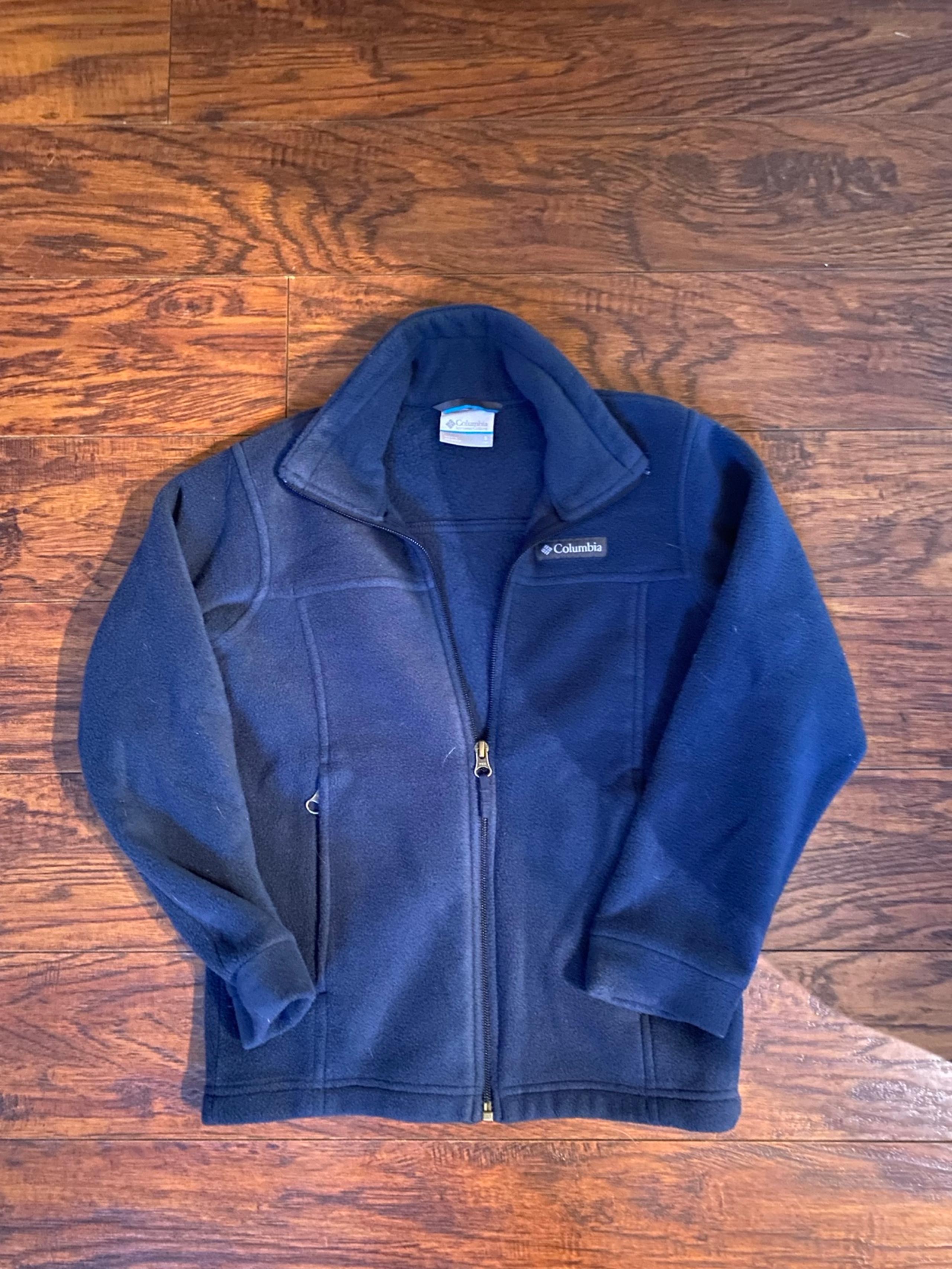 Girls Columbia Fleece Blue size 8