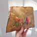 60s vintage Myrtlewood hand-painted mushroom wall décor 9” x 7”
