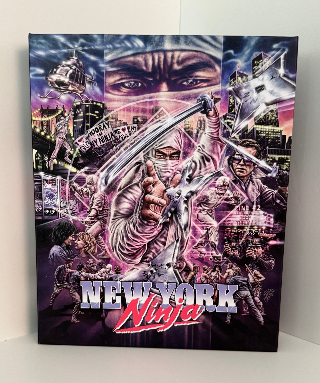 New York Ninja Vinegar Syndrome Limited Edition Box Set OOP