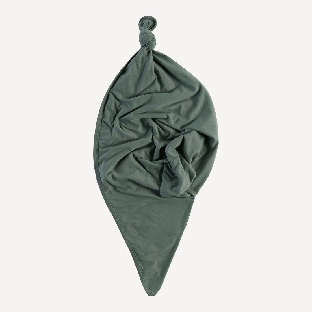 Kate Quinn SWADDLE BLANKET | AGAVE | ORGANIC COTTON SLUB