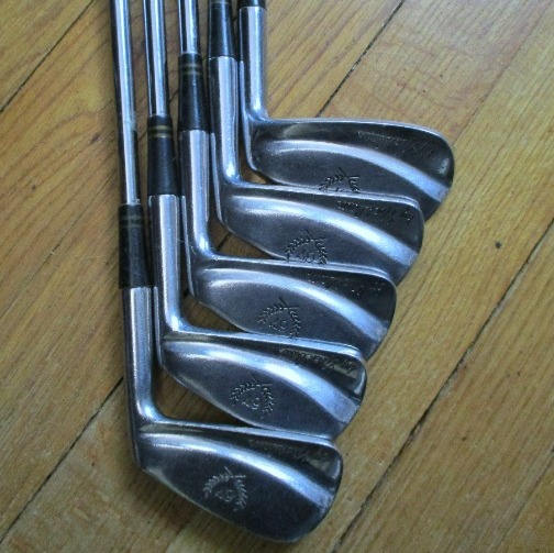 Vintage MacGregor Model 67 by Nicklaus Irons RH 3,4,5,6 & 9 (Set 5) Steel Shafts