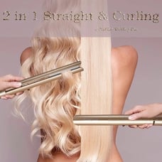 Titanium Hair Iron, Straightener and Cur