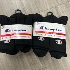 NWT Champion men’s cushioned mid crew socks 12 pairs