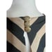 Anthropologie Leifsdottir Black and Tan Striped Macaw Dress Size 8 298