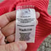 Anthropologie T.la Ribbed Knit Halter Tank Top Red Rouge Size Medium