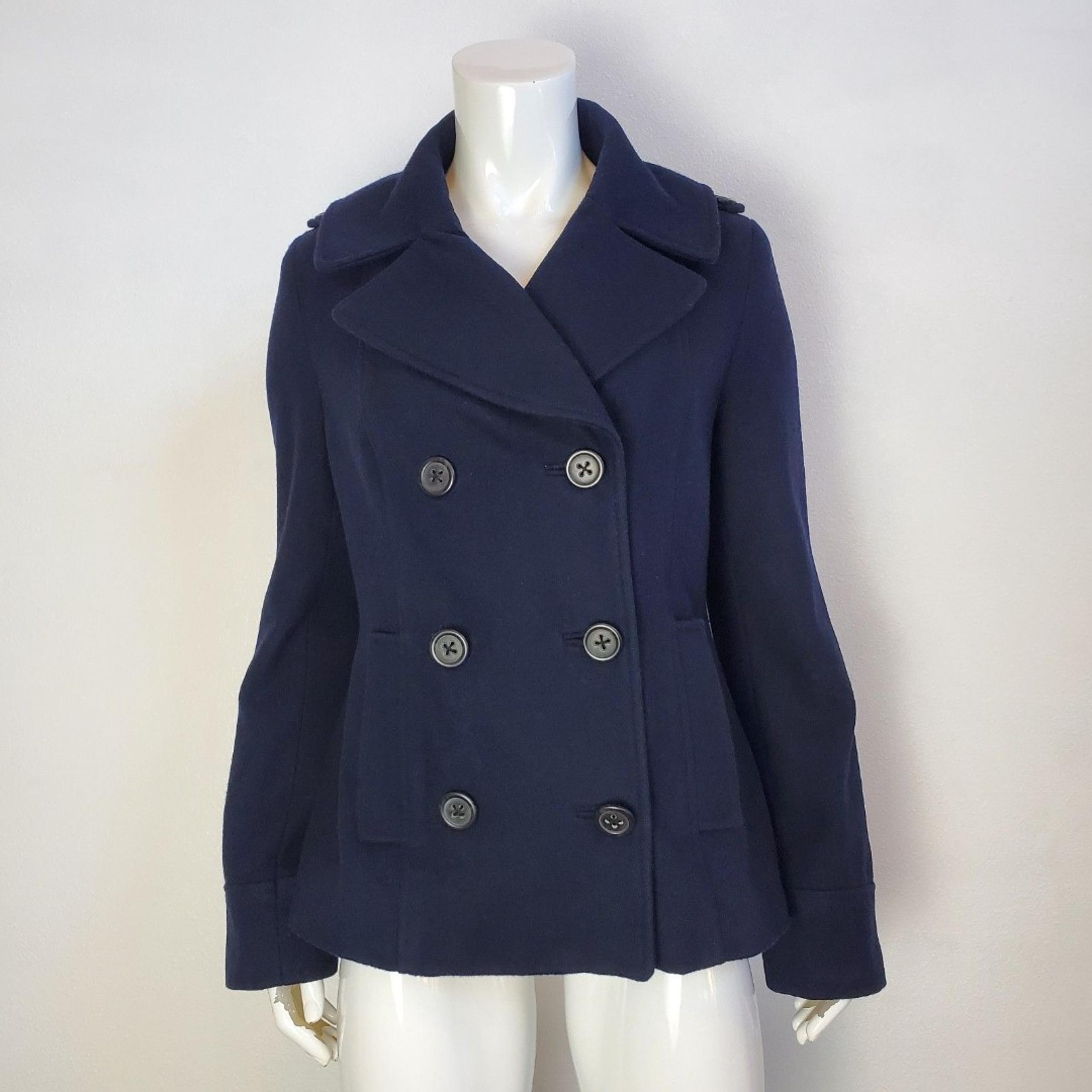 Merona Navy Wool Pea Coat