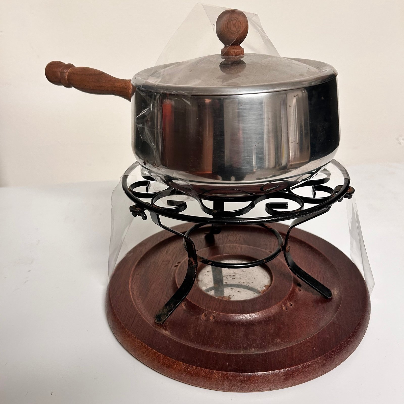 Vintage Fondue Pot