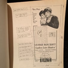 Original 1930 Ladies Love Brutes Movie Pressbook George Bancroft Margaret Quimby