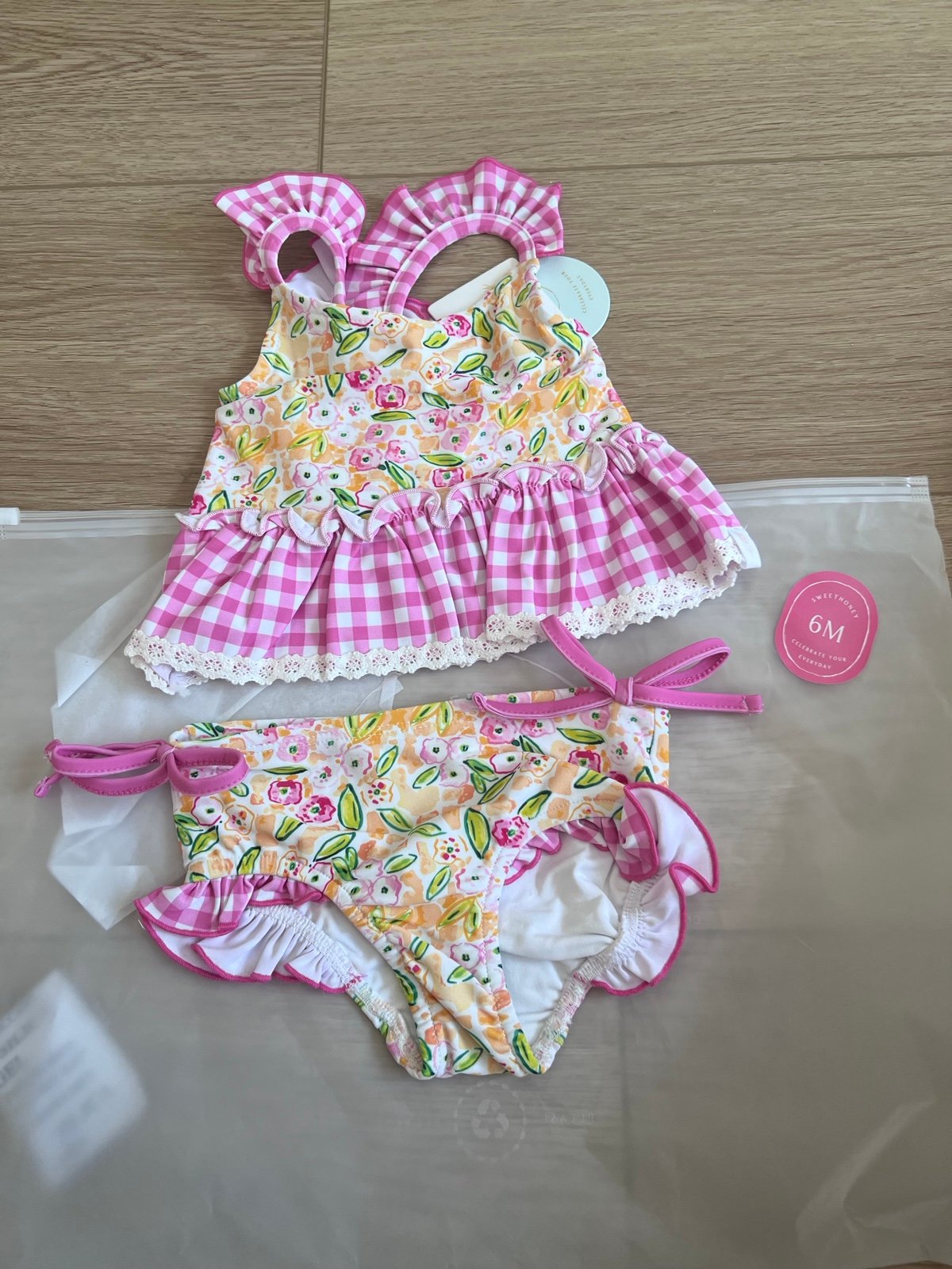 SweetHoney two piece baby bathing suit