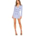 LOVERS FRIENDS | Diana Lavender Periwinkle Double Breasted Blazer Dress | Large