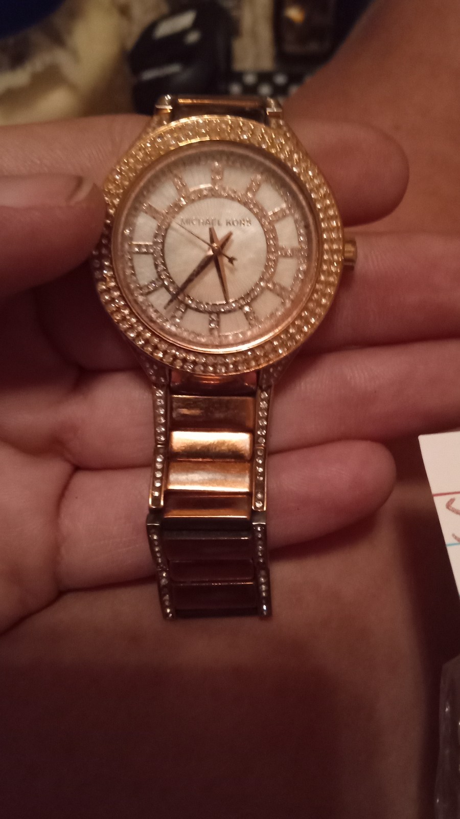 Michael Kors rose gold watches for women