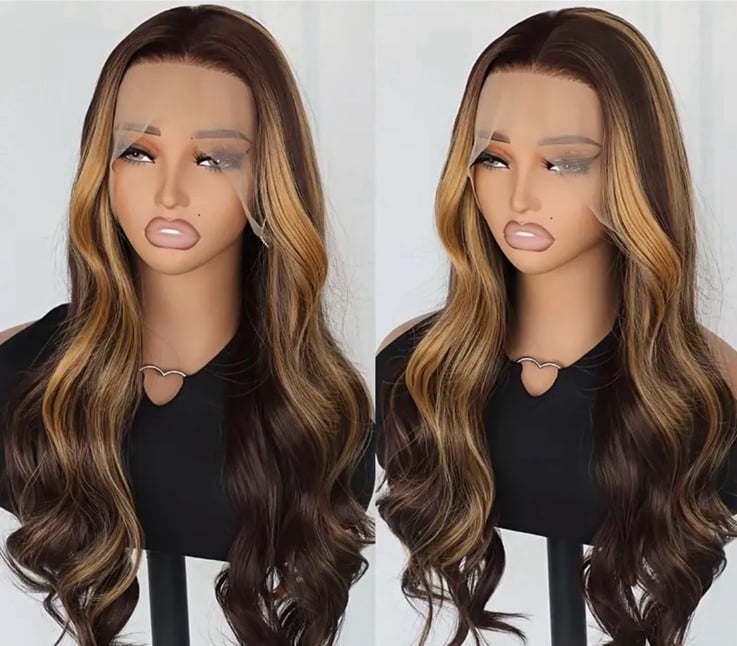 24 Inch synthetic hair wig