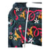 Skyr Sweater Cardigan Ramie Blend Cable Knit Embroidered Holidays Multicolored M