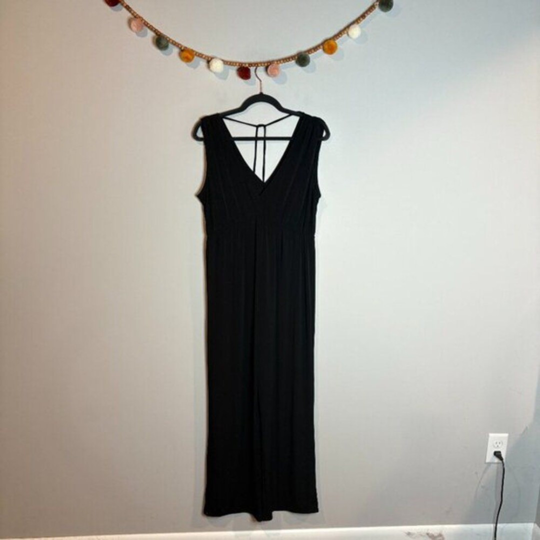 BCBGeneration black sleeveless jumpsuit