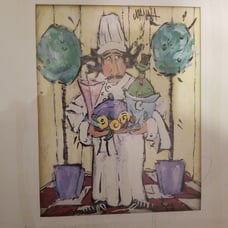 Joanna print, Cafe Theme