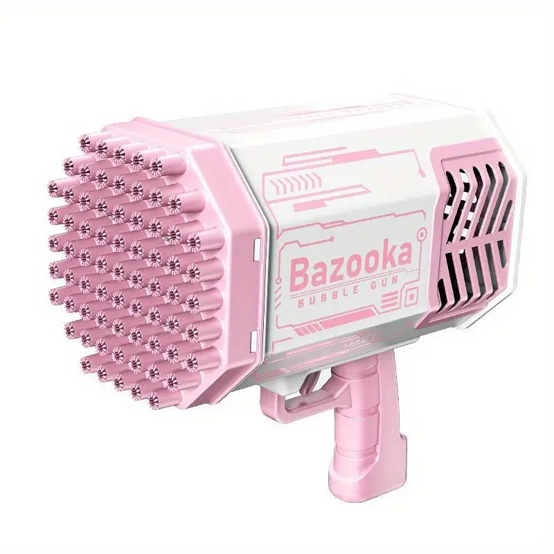 Enhanced VersionLy 69 Holes Bubble Toys Biggest Guns For Kids Bazooka Bubble Gun