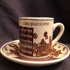 Coffeetime Cappucino Cup and Saucer Set of 6
