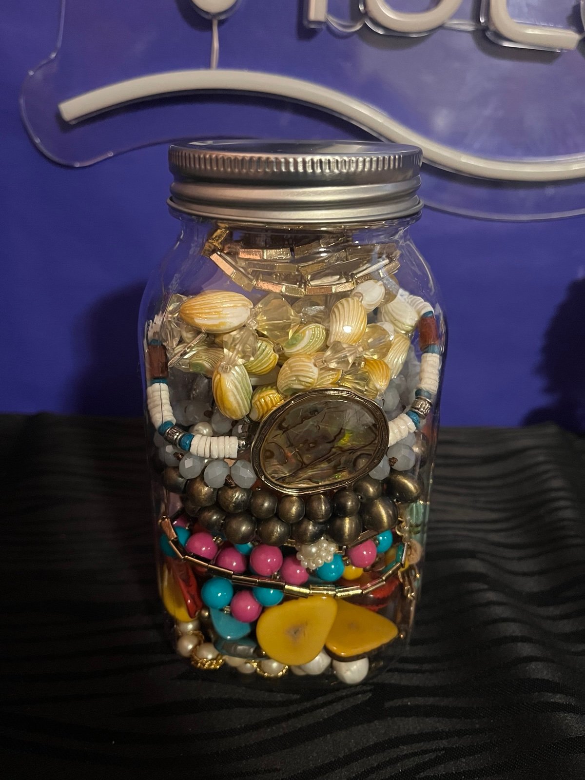 Mystery Jewelry Jar Some Vintage #4