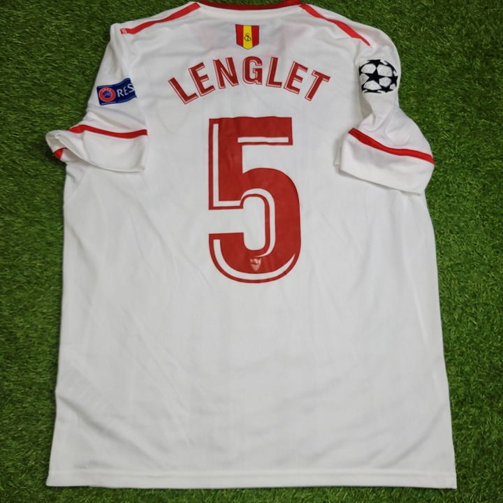 Lenglet Sevilla 2017 2018 MATCH Soccer Jersey M