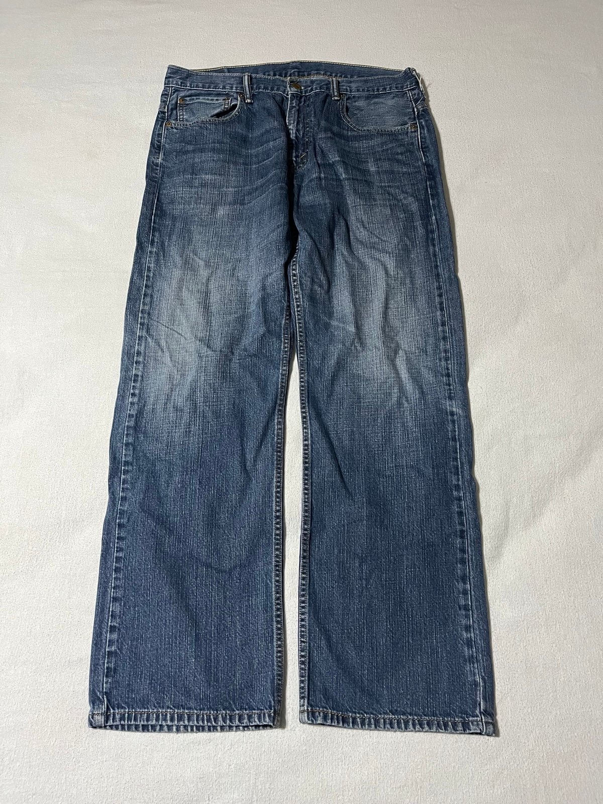 Levis 569 Mens 34x32 Actual 34x30 Denim Loose Straight Jeans