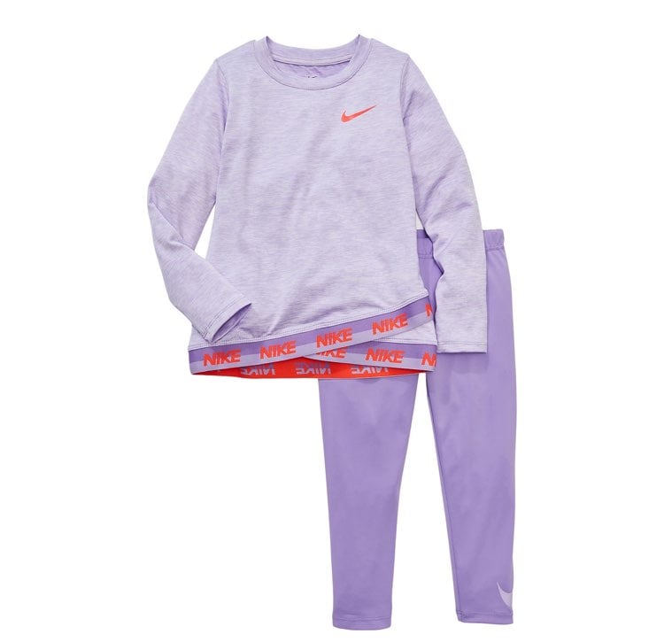 Nike girl outfit size 6 NWT leggings set
