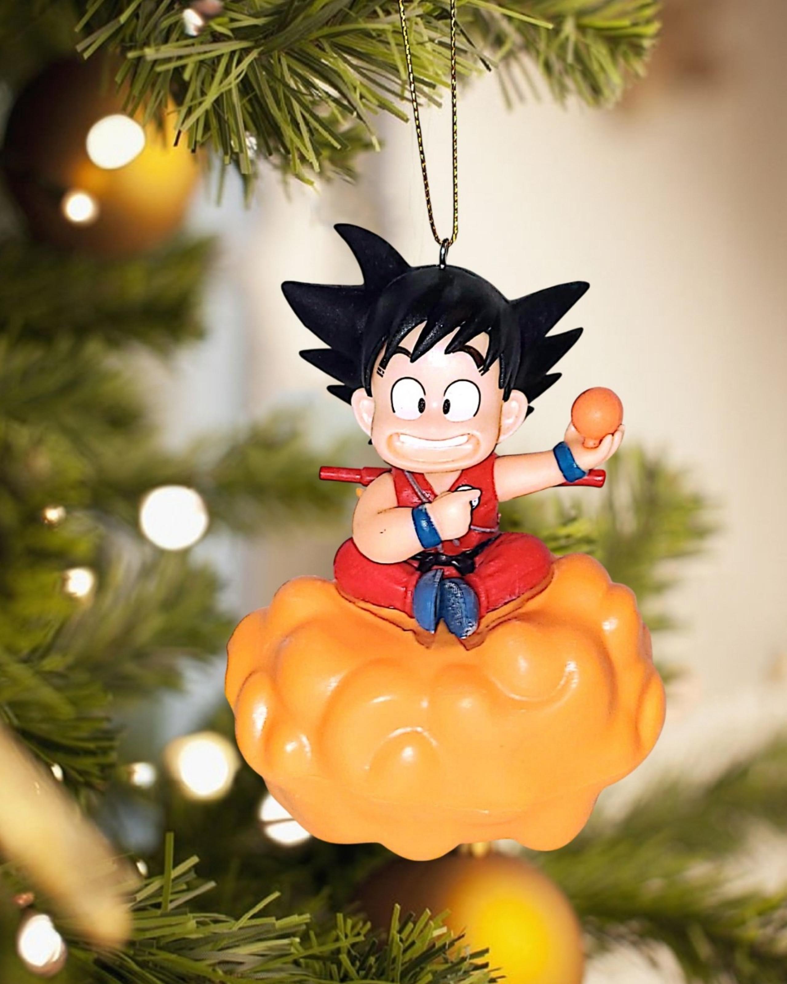 Dragon Ball Z Son Goku Anime Collectible Christmas Tree Ornament Dragonball