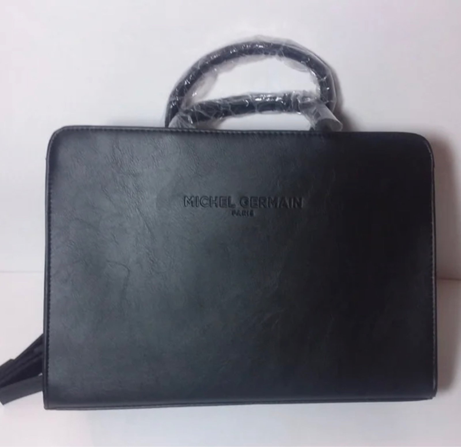 Miichel Germain Paris Convertible popular Black Satchel NWT/NEW
