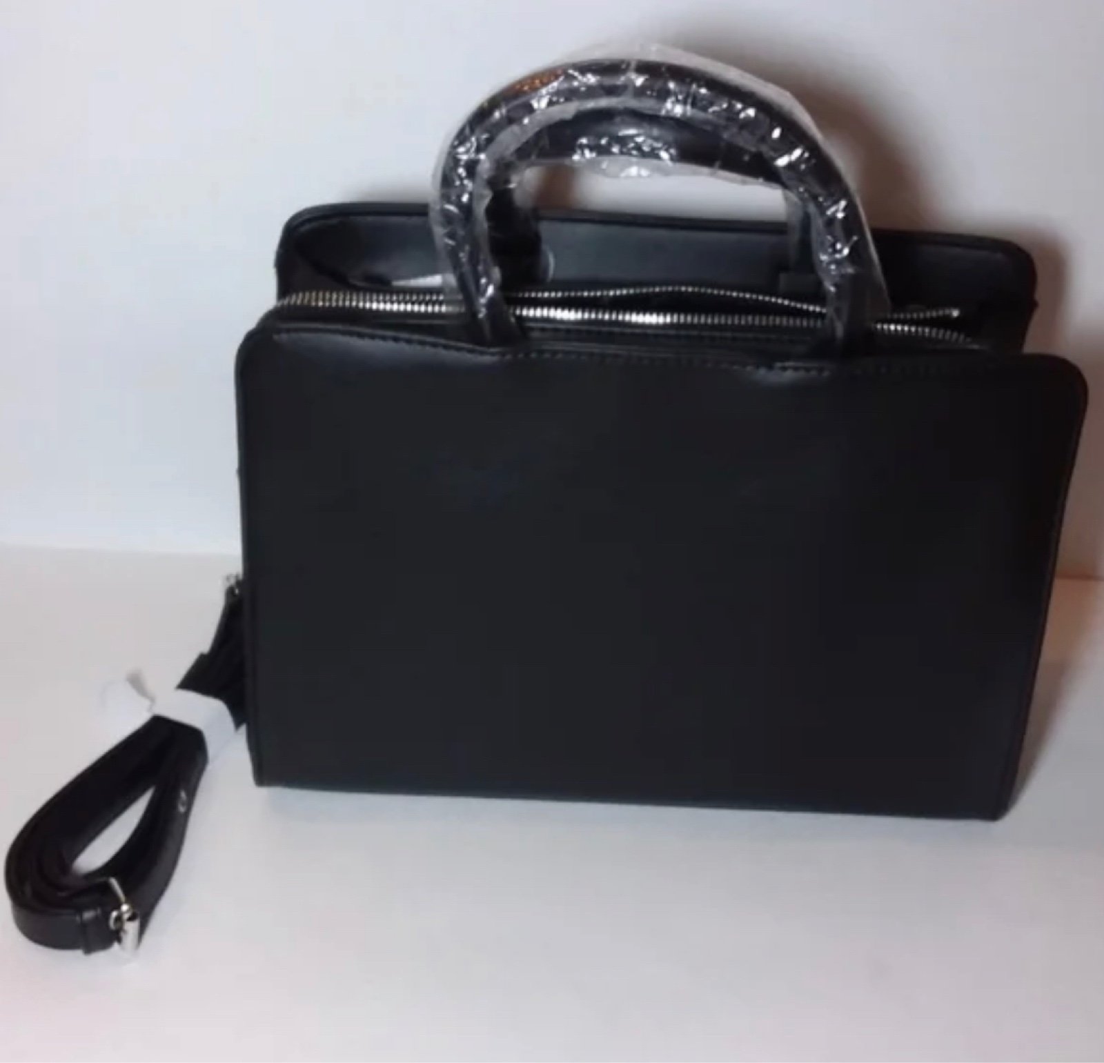 Miichel Germain Paris Convertible popular Black Satchel NWT/NEW