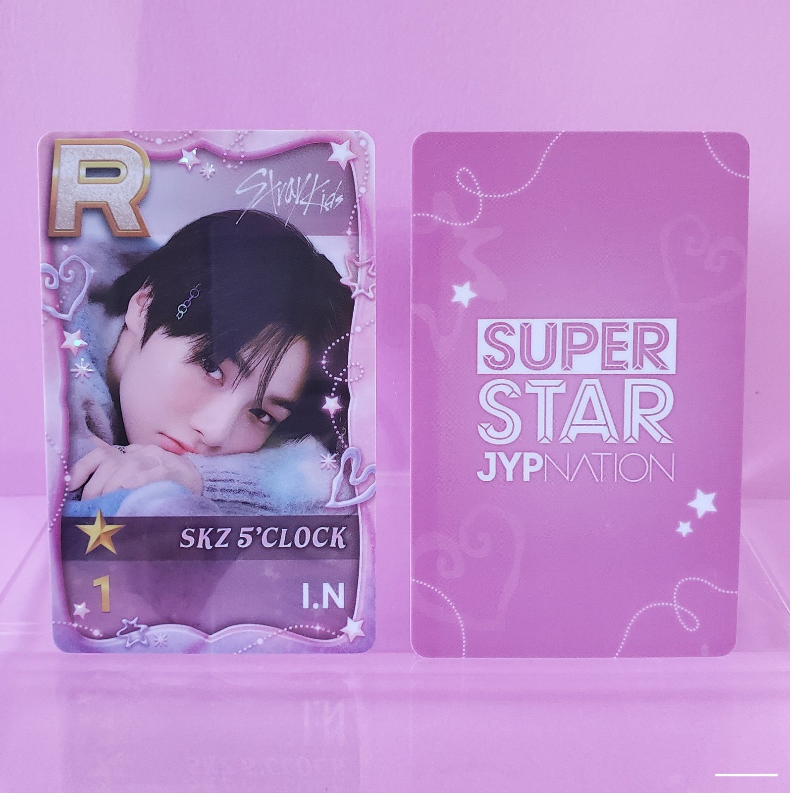 Stray Kids Jeong IN Superstar JYP SSJ Photocard