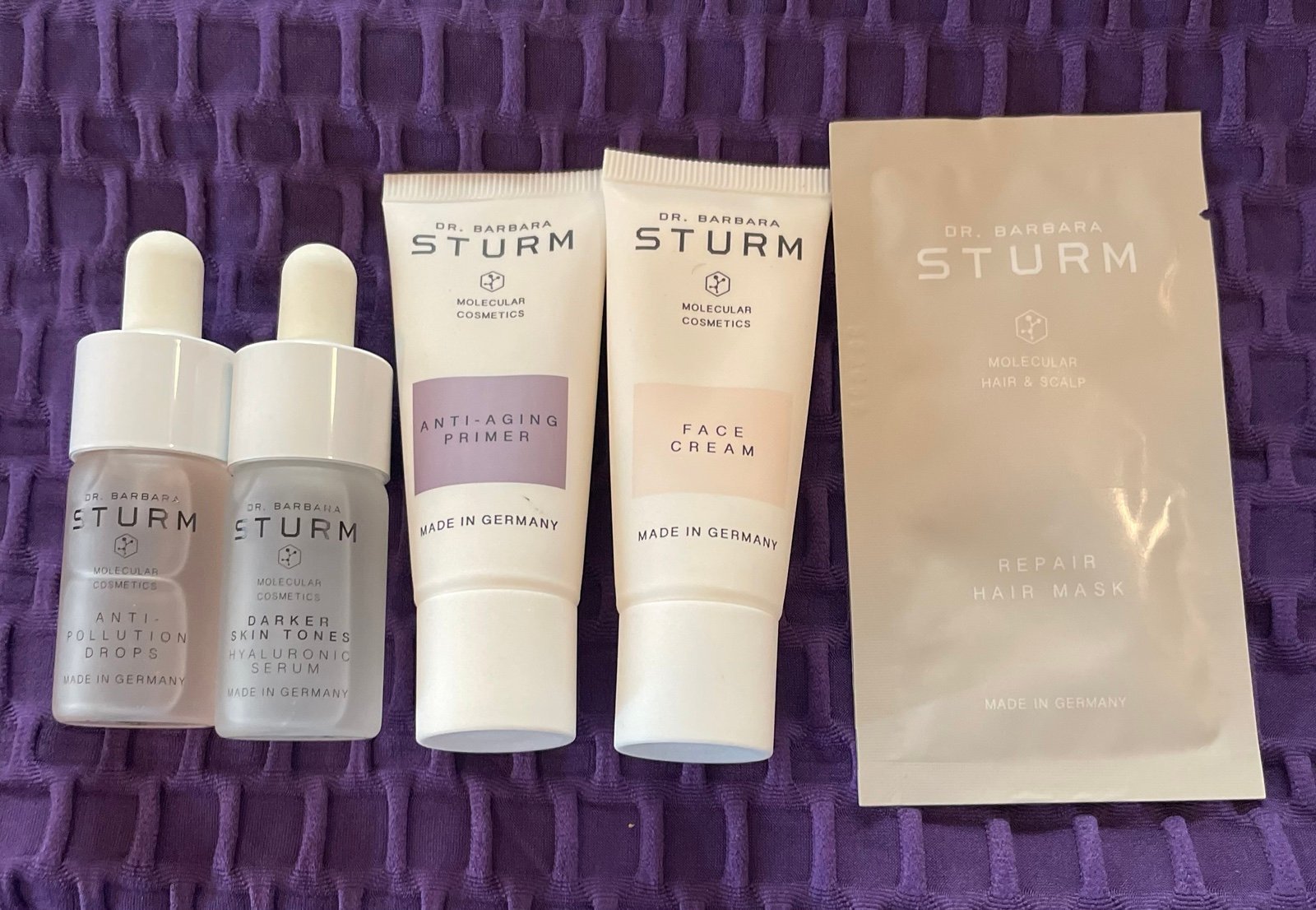 Dr Barbara Sturm 5-piece High End Skincare Sample Bundle~BNWOB~MSRP 350+