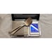 Vtg. Gumps Sterling Child's Spoon and Fork Set 28.60g 4.5 Mid Century Plain