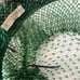 Vintage 1960s Ladies Green Layered Pillbox Fascinator Halo Hat With Net Veil